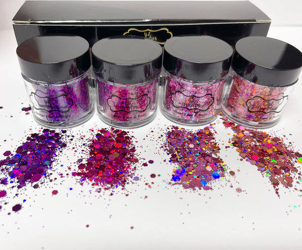 Chunky Loose Glitter Pack – Bliss 444 Cosmetics