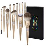 GOLD BRUSH SET 12 PIECE