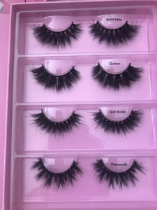 Lash Book 4 pairs Eyelashes